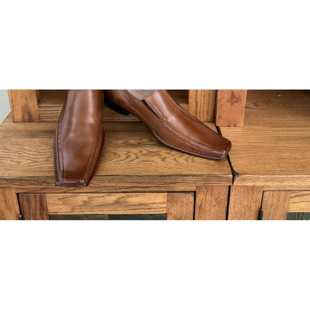 Stacy Adam’s new in box Men’s Dress Shoes 11 1/2M cognac